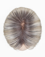 SILVER BLONDE ROOTED