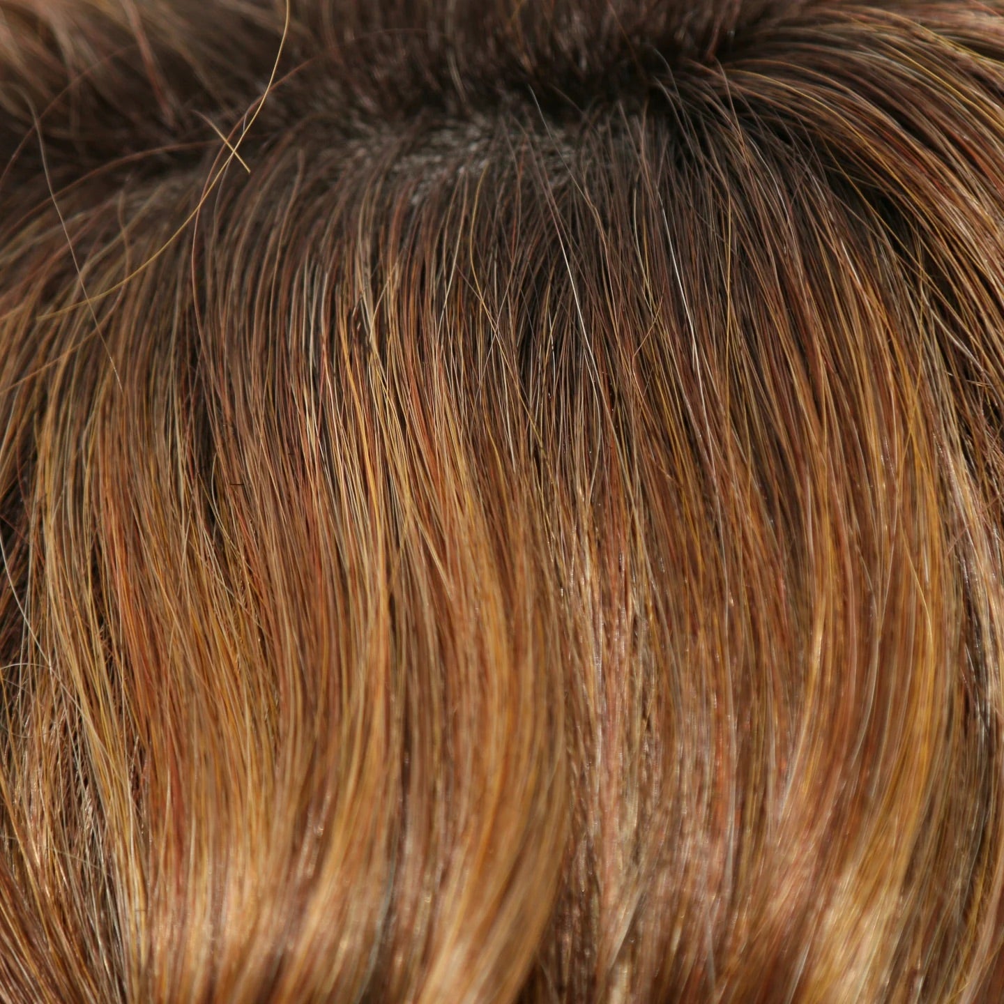 honey brown rooted