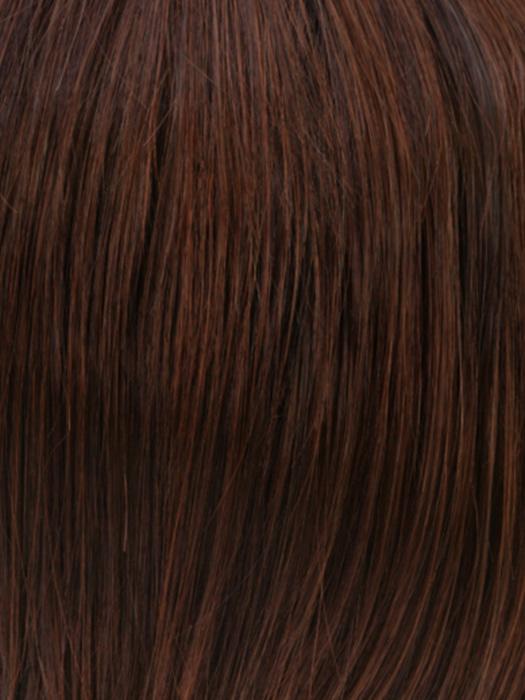 r6/30/33 chestnut brown mixed auburn tones