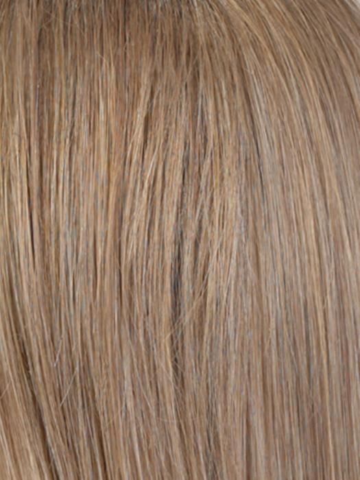 R24/18BTRT8 Golden Blonde Blended and Tipped with Ash Blonde and Golden Brown Roots
