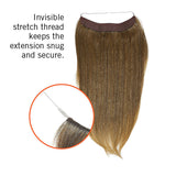 20" invisible extensions halo human hair (Clearance)