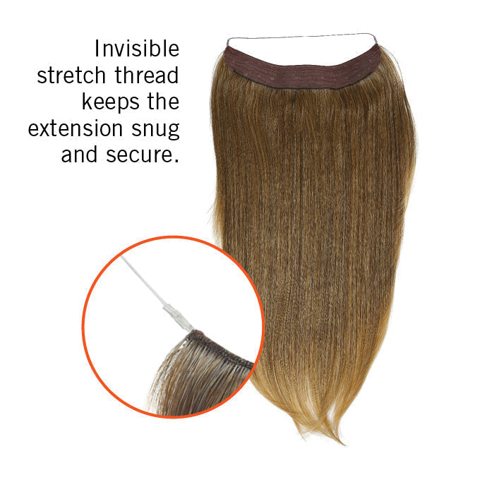 20" invisible extensions halo human hair (Clearance)