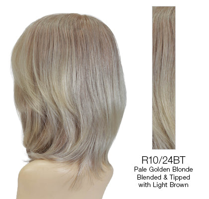 r10-24bt med ash brown blended w pale golden tips