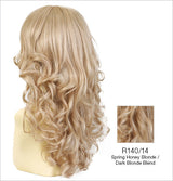 r140-14 spring honey blonde w dark blonde blend