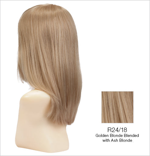 r24-18 golden blonde blended w ash blonde