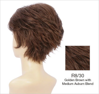 r8-30 golden brown auburn mix