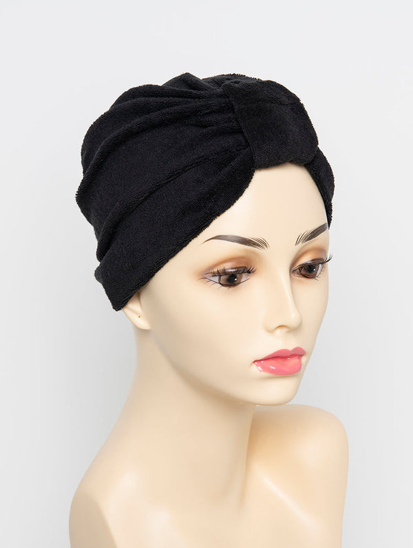 Terry Turbans - Black