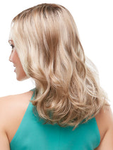 12FS8 Light Gold Brown, Light Natural Gold Blonde and Pale Natural Gold-Blonde Blend, Shaded with Medium Brown